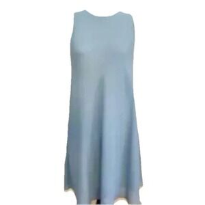 Geary Roark Dress Size 0 Blue Kamisato Linen Sheath coastal cowboy